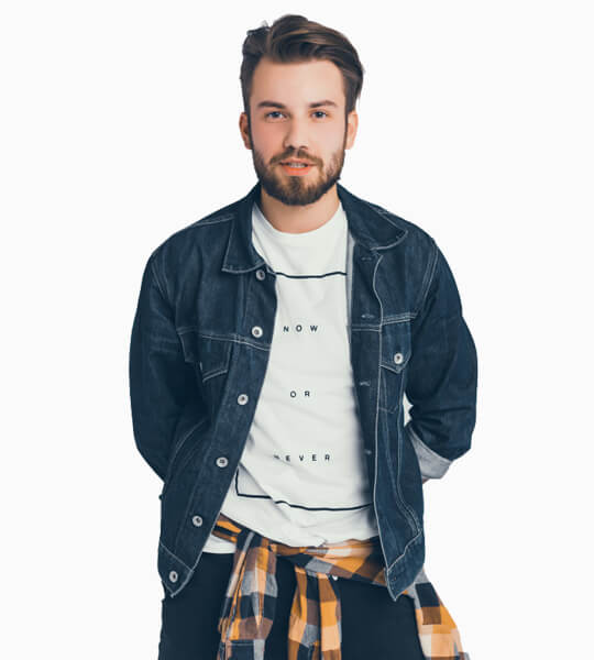 پیراهن جین آبی