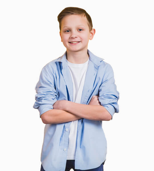 پیراهن آبی روشن